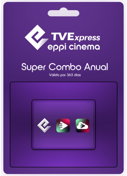 COMBO TVExpress+ EppiCinema + Nuvem Anual