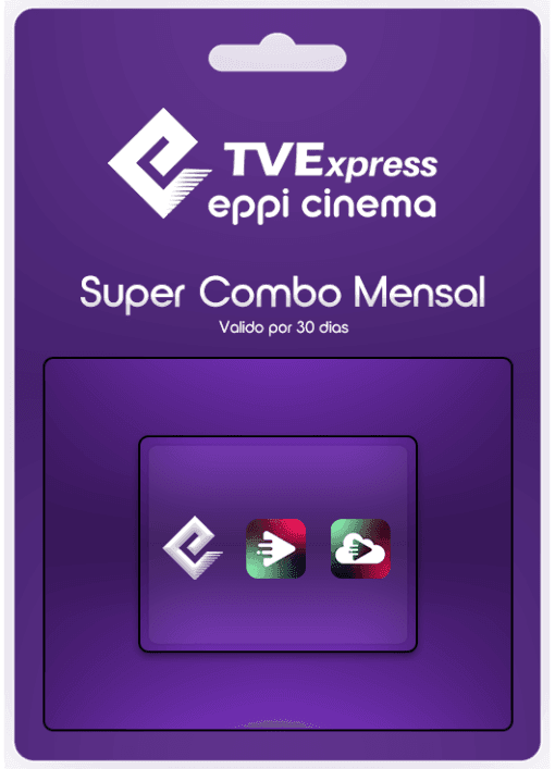 COMBO TVExpress+ EppiCinema + Nuvem Mensal